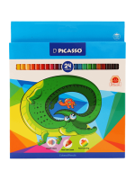 مداد رنگی پیکاسو 24 رنگ مقوایی
