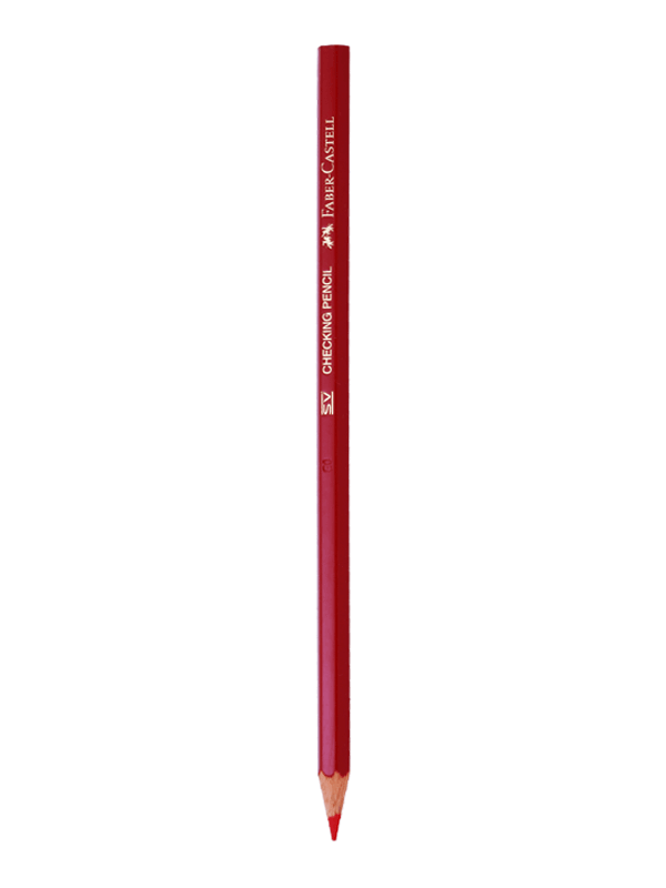 مداد قرمز فابر کاستل بدنه 6 وجهی HB مدل 1111 بسته 1 عددی