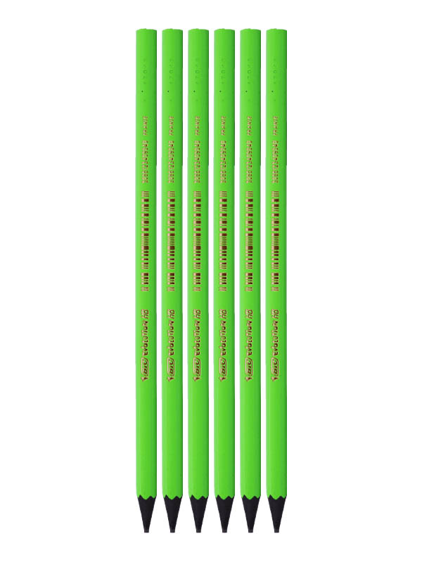 مداد مشکی بیک Ecolutions بسته 6 عددی