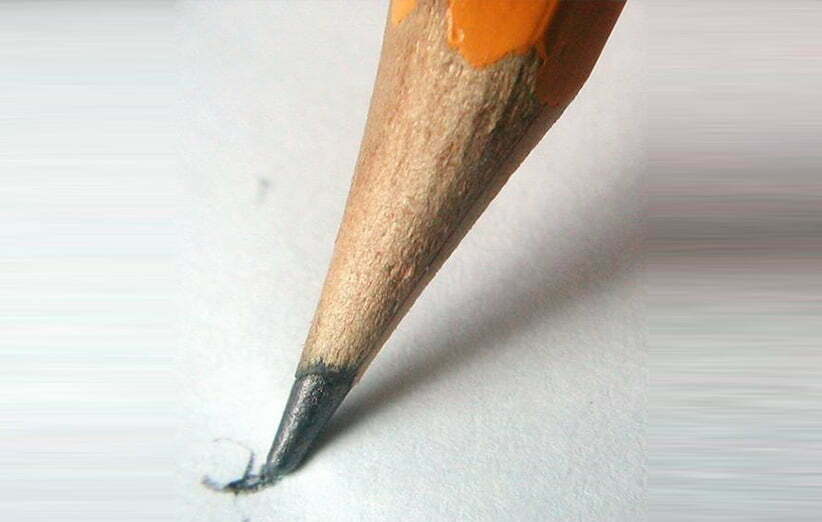 چرا نوک مداد زود میشکند