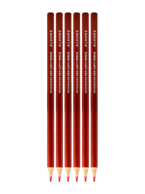 مداد قرمز البرز بسته 6 عددی